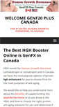 Mobile Screenshot of growthhormonecanada.com